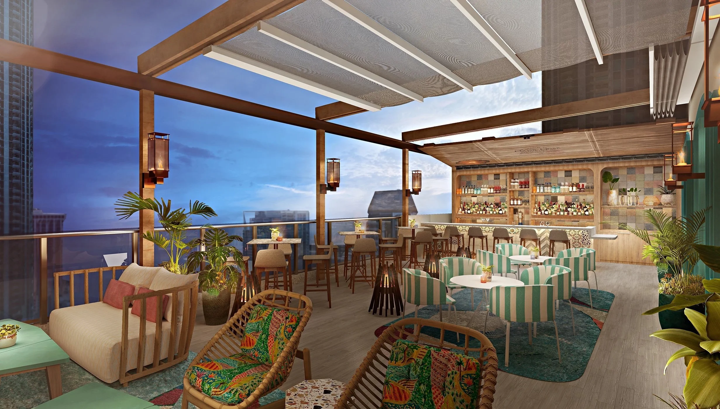 Rooftop bar Cane & Barrel opens in downtown St. Pete's AC Hotel